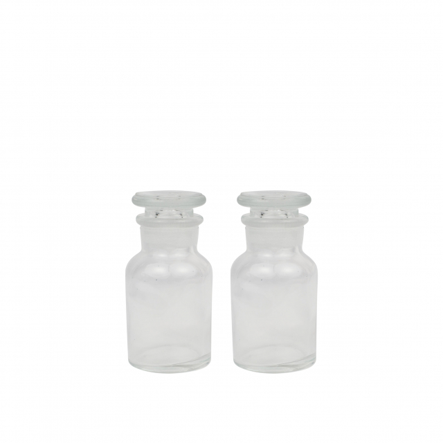 Glasburk 60ml, 2-pack i klarglas