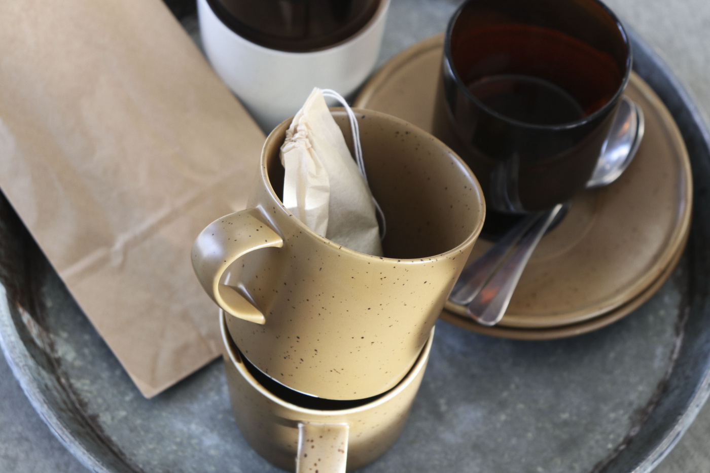 Assiett 16cm Stugsund Ljusbrun