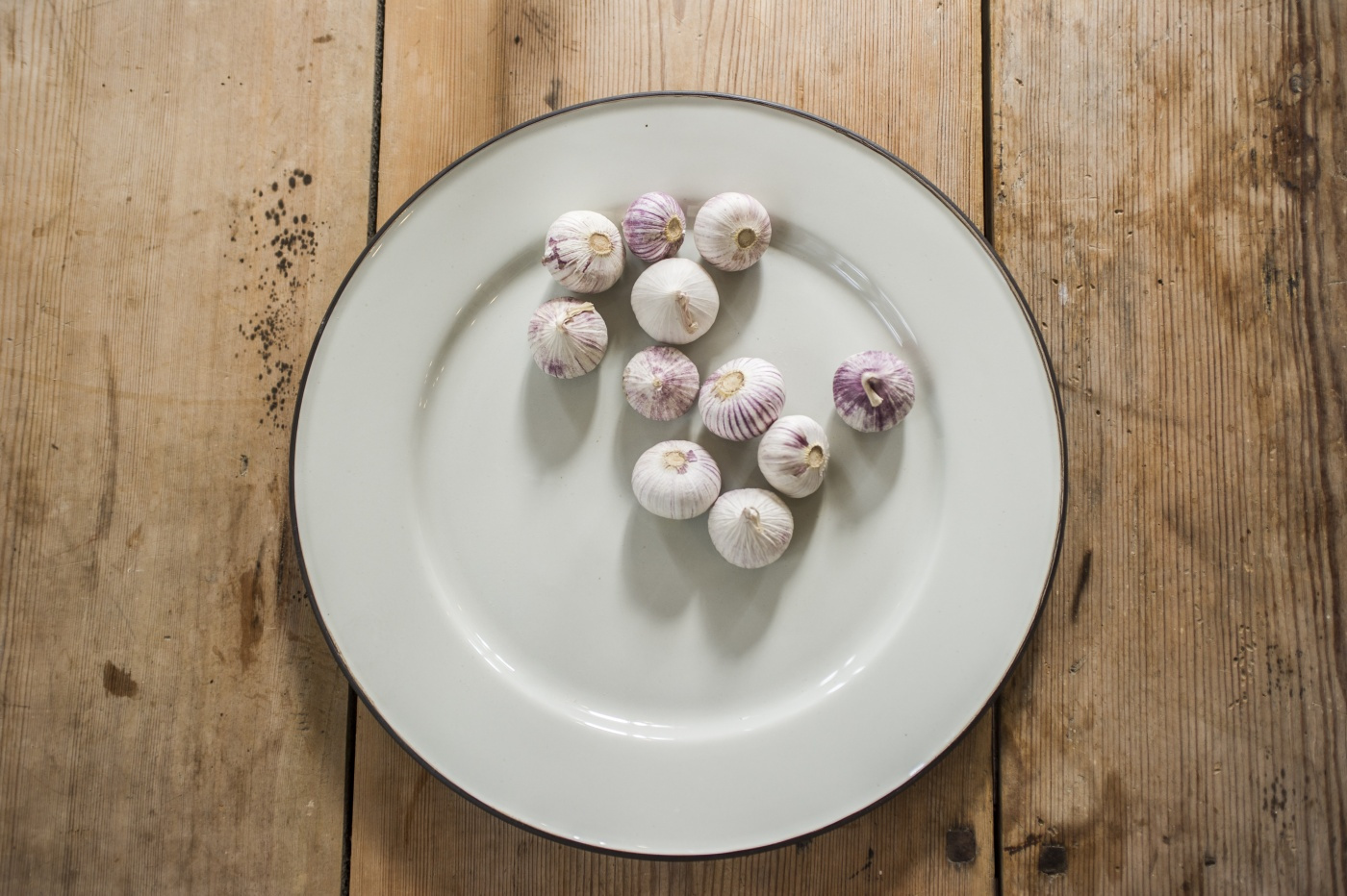 Tallrik 28cm Ovanåker Brun kant