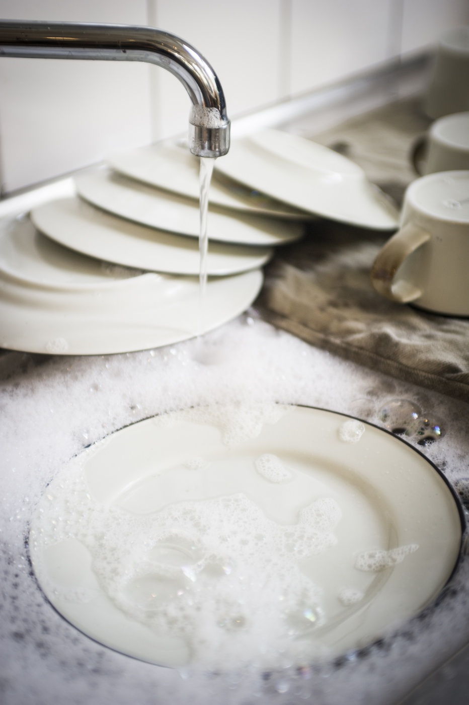 Tallrik 28cm Ovanåker Brun kant