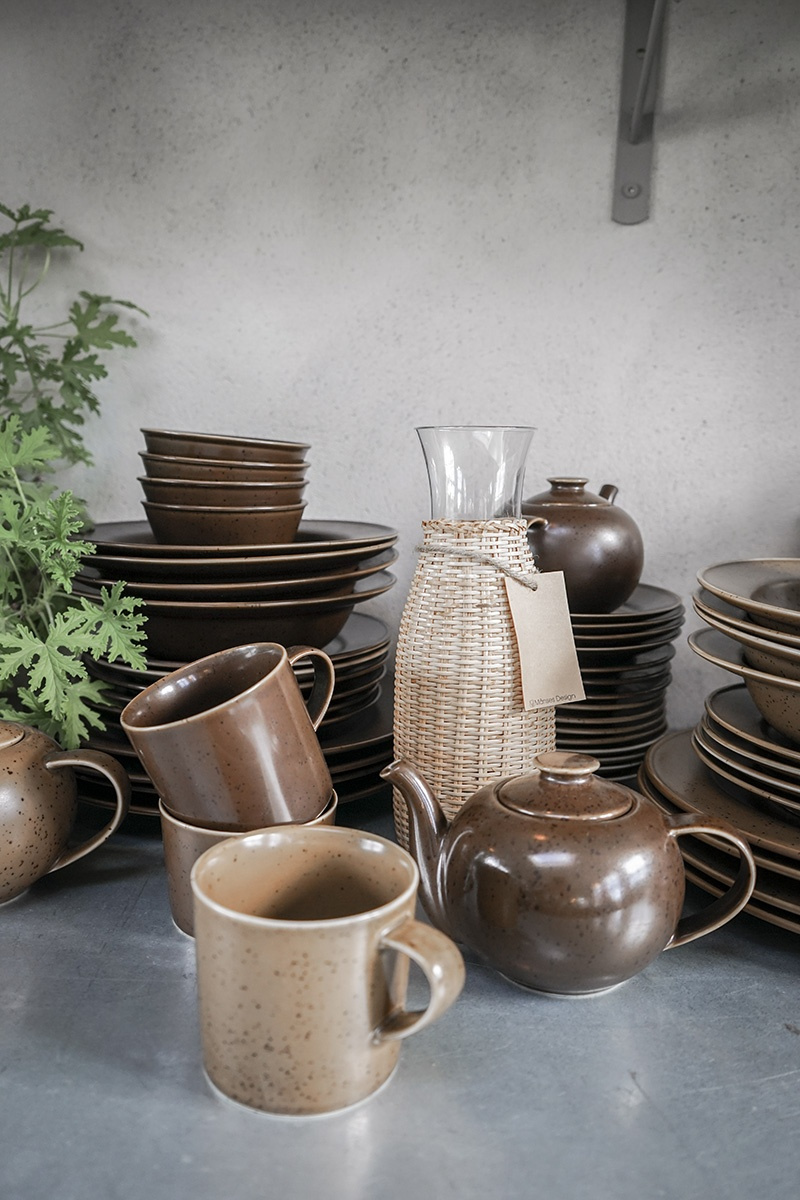 Tekanna Liten Stugsund Mörkbrun