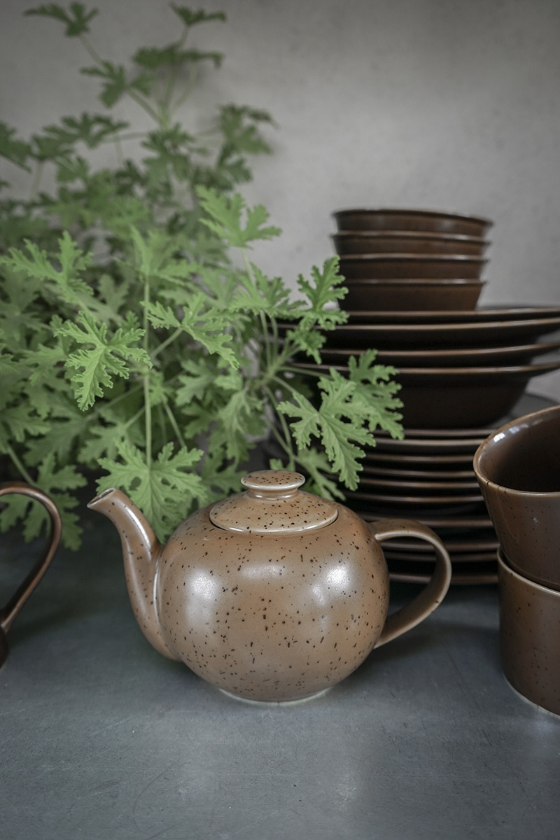 Tekanna Liten Stugsund Ljusbrun