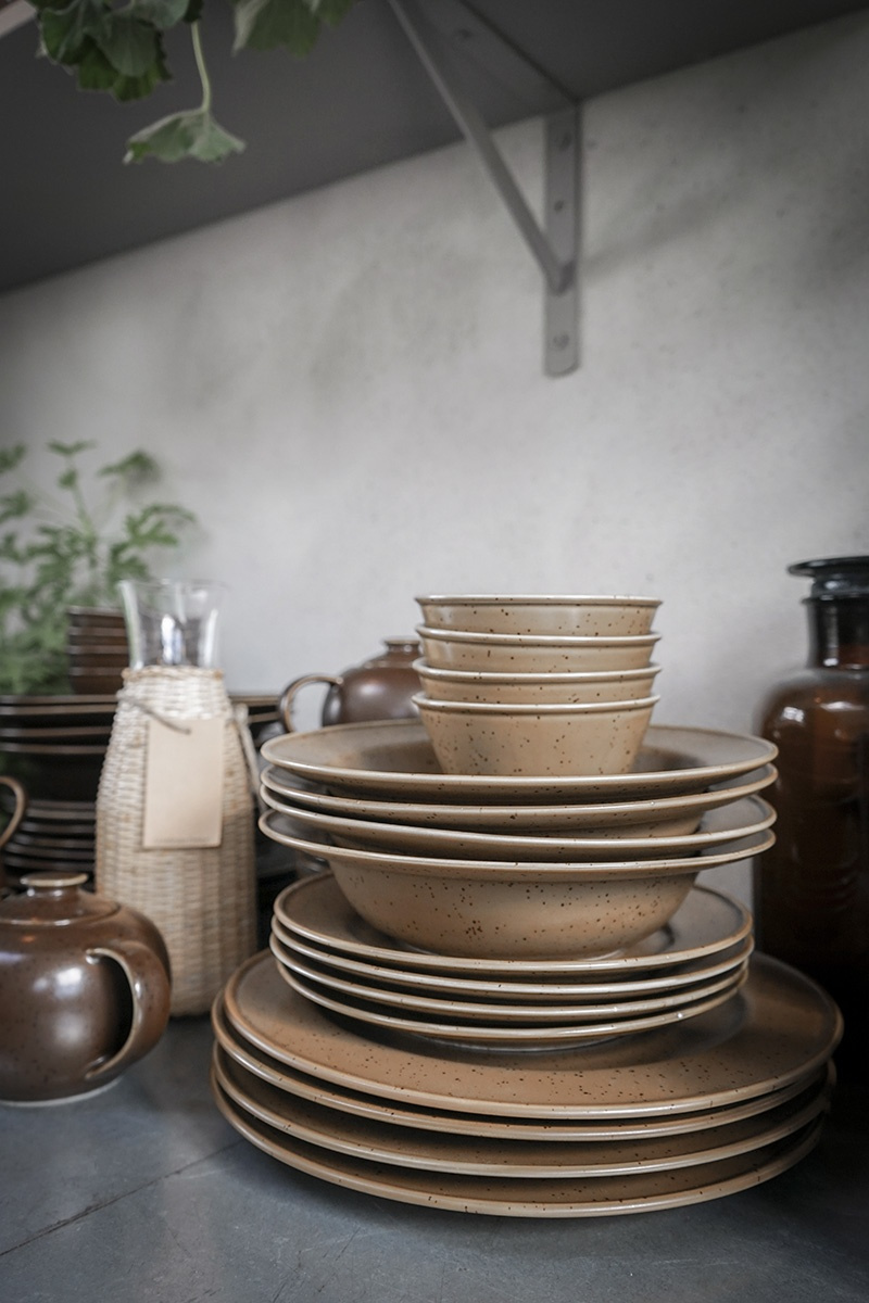 Skål Rak liten Stugsund Ljusbrun